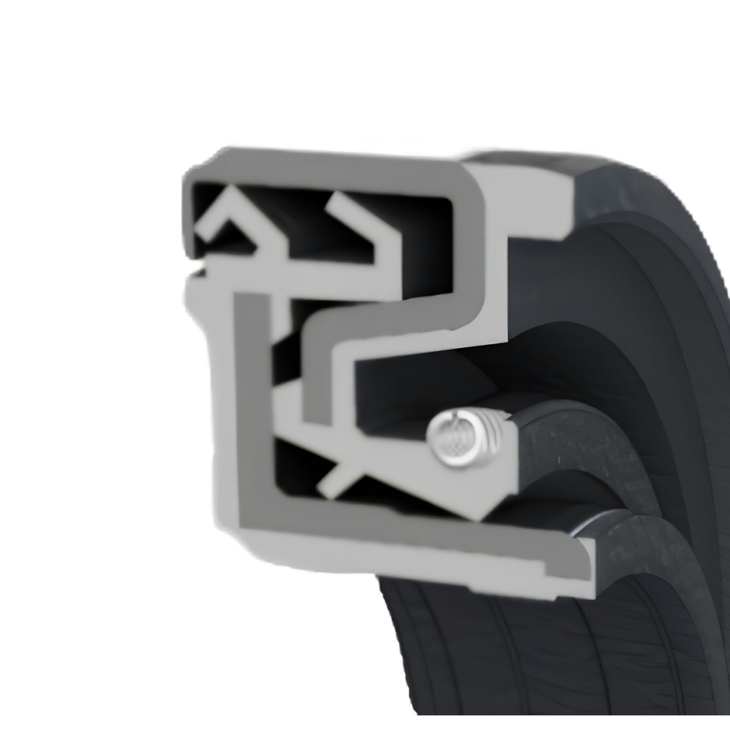 Coupe transversale de joint cassette